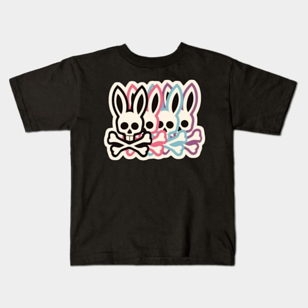 psycho bunny Kids T-Shirt by Riyansa